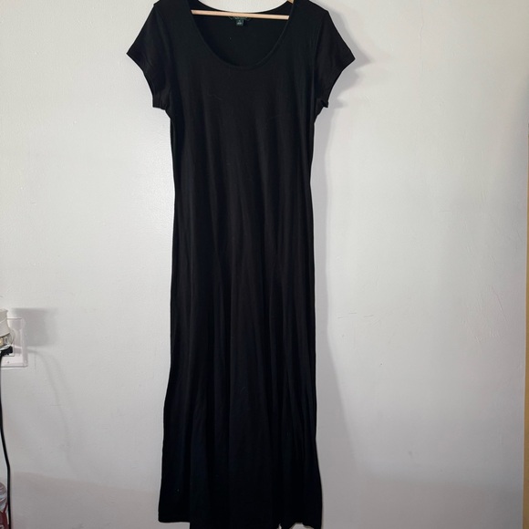 Lauren Ralph Lauren Maxi Dress Womens XL Short Sleeve Scoop Neck - Picture 1 of 5